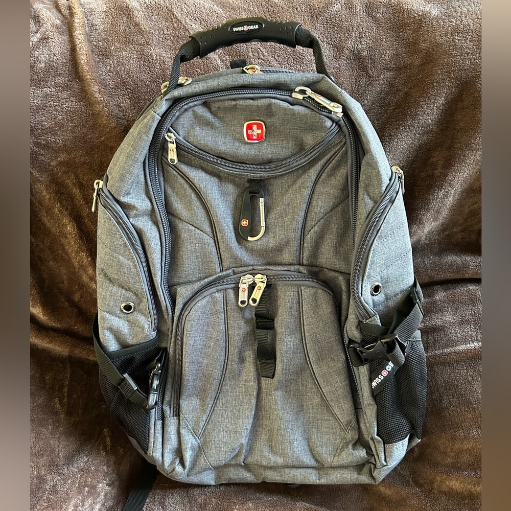 SwissGear Charcoal and Black Men’s Backpack